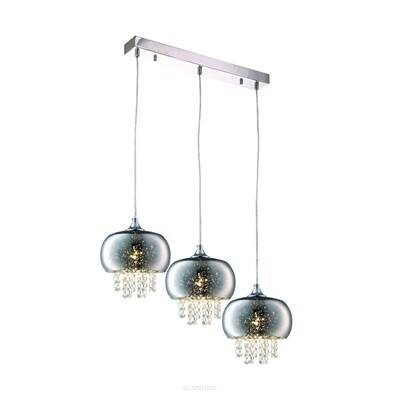 Lampa wisząca STARLIGHT 3xE14 kryształowa MILAGRO ML3787