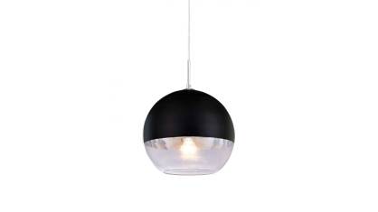 NOWOCZESNA LAMPA WISZĄCA CZARNA VERONI D20 LDP 1029-200 (BK)