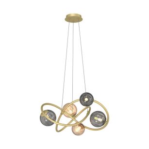 MD4922-5-EGBDN ARLON LAMPA WISZĄCA ZŁOTA/GOLD ZUMALINE