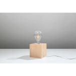Gustowna Lampka Biurkowa ARIZ Kolor Naturalne Drewno SOLLUX LIGHTING SL.0677 - 2