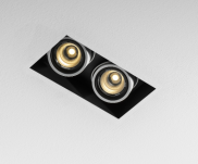 Oprawa wpuszczana 4.1854 MULTIVA EVO 60.2 Trimless - wkład LED 6.5W On-Off Labra podwójna bez ramki - 2