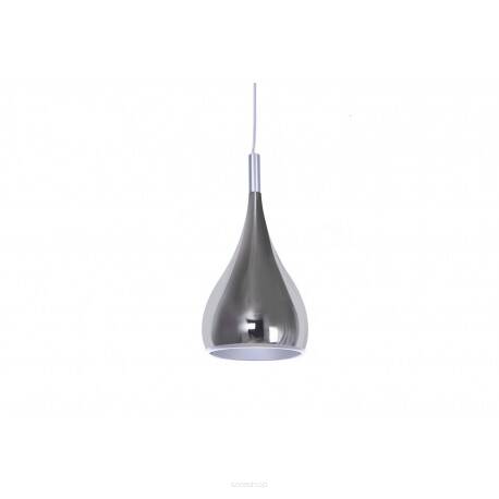 Lampa wisząca SPELL AZ0285 Azzardo Niepozorna i delikatna klosz z żelaza chrome