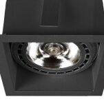 Lampa sufitowa MOD 9417 Nowodvorski Wpuszczana kwadratowa CZARNA - 2