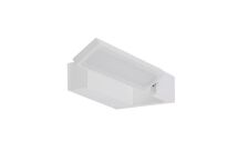 Lampa ścienna kinkiet DALEN Azzardo Funkcjonalny obrotowy techniczny w kolorze białym IP44 3000K/4000K - 3