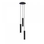 Lampa wisząca Baton III 3xE27 czarna 7856 - 2