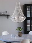 Lampa wisząca GRÄNSÖ 105317   Markslojd Styl pałacowy glamour 50 cm szerokości - 2