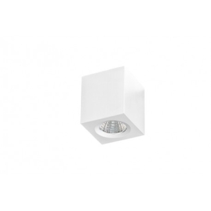 PLAFON lampa sufitowa NANO SQUARE AZ2786 Azzardo Niewielka w kolorze białym lampa techniczna LED