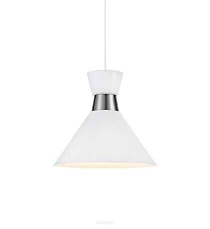 Lampa wisząca skandynawska biały klosz stożek WAIST MArkslojd 106801