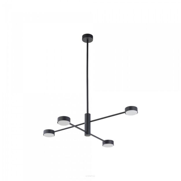 Lamp wisząca / żyrandol Orbit IV 4xGX53 czarna 7945