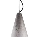 Lampa wisząca VOLCANO L 6852 Nowodvorski LOFTOWA Betonowa stożek  - 2