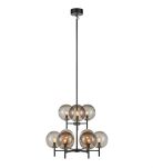 Lampa wisząca CROWN 107921 Markslojd CZARNA PODSTAWA  KLOSZE KULISTE - 2