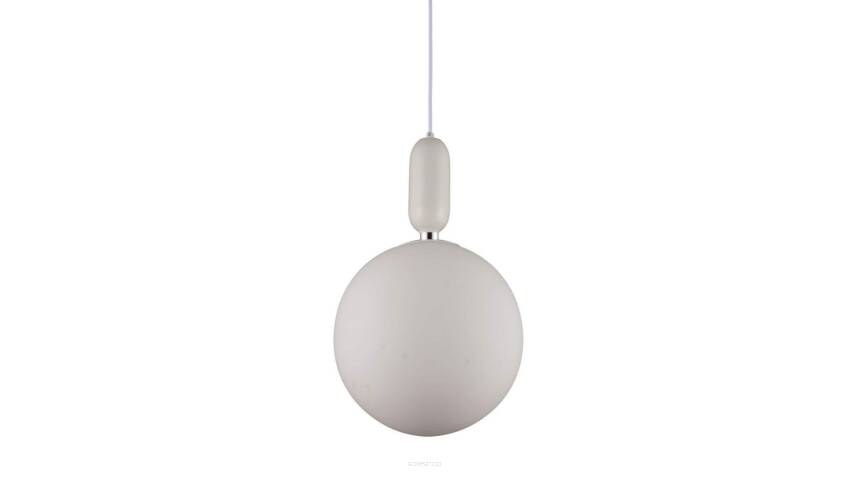 NOWOCZESNA LAMPA WISZĄCA BIAŁA ORITO D30 LDP 1219-300 (WT+WT)