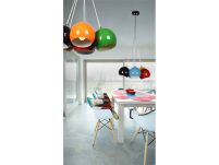 Lampa wisząca NOA MULTICOLOR AZ1324 Azzardo Nowoczesne otwarte klosze w różnych kolorach - 2