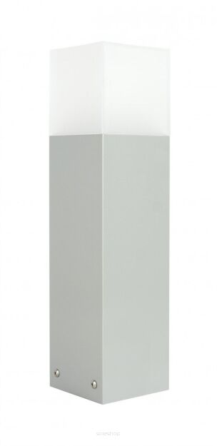 Słupek ogrodowy CUBE MAX CB-MAX 400 AL SU-MA WYSOKOŚĆ 40 CM SZARY