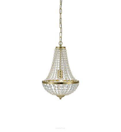 Lampa wisząca GRÄNSÖ 106118  Markslojd Styl pałacowy glamour złota  30 cm