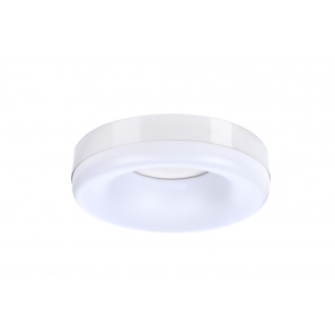 Plafon lampa sufitowa RING LED AZ2945 Azzardo Biały pierścień akrylowa przesłona  