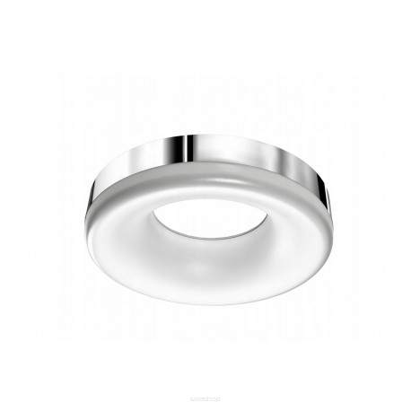 Plafon lampa sufitowa RING LED AZ2947 Azzardo Nowoczesny pierścień akrylowa przesłona   chrome