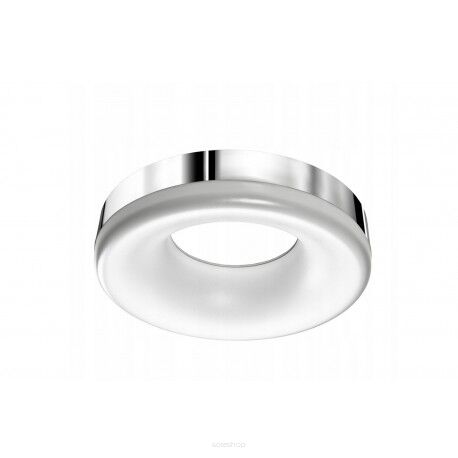 Plafon lampa sufitowa RING LED AZ2947 Azzardo Nowoczesny pierścień akrylowa przesłona   chrome