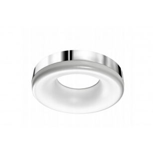 Plafon lampa sufitowa RING LED AZ2947 Azzardo Nowoczesny pierścień akrylowa przesłona   chrome