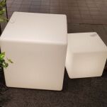 Lampa zewnętrzna CUMULUS CUBE M 8966 Nowodvorski Biała kostka 40 cm IP44 - 2