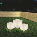 Lampa zewnętrzna CUMULUS CUBE M 8966 Nowodvorski Biała kostka 40 cm IP44 - 3