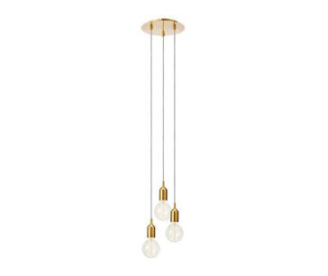 Lampa wisząca BRONX PENDANT 3L ROUND BRONZE MARKSLOJD 108099