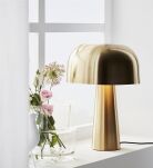 Lampa stołowa BLANCA 107935 Markslojd złota 35,5 cm - 2