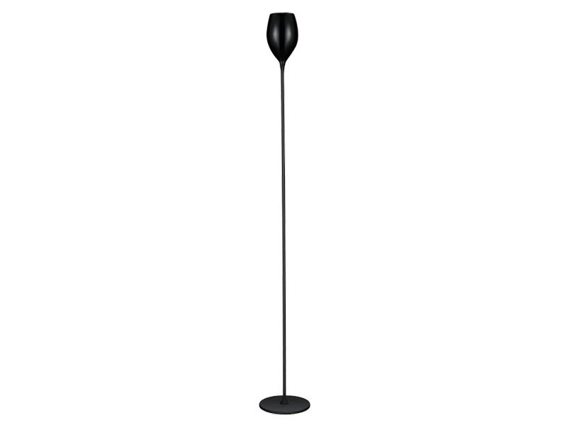 Lampa podłogowa IzzaLampa podłogowa IZZA   AZ1076 Azzardo Modna i elegancka czarny kielichowy kloszczarna AZzardo MJ1288-1BL AZ1076 klosz w kształcie kielicha nowoczesny