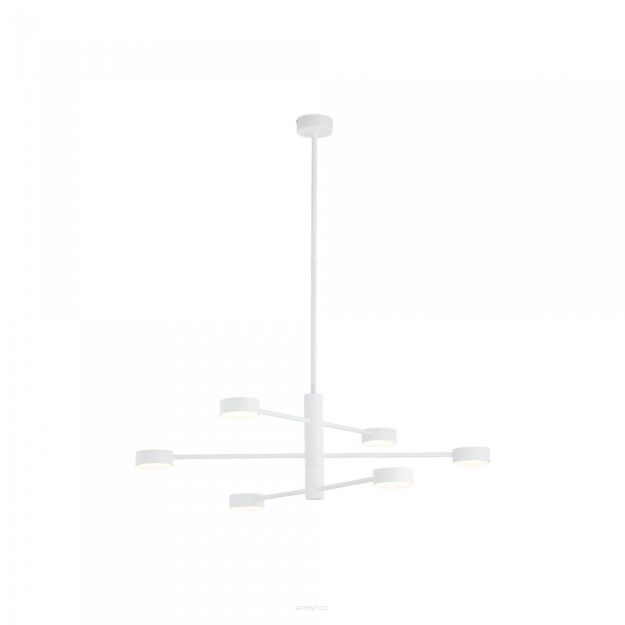 Lamp wisząca / żyrandol Orbit VI 6xGX53 biała 7942