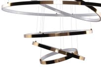 Lampa wisząca WHEEL 6 LONG DIMM  Imponująca nietypowa forma 6 okręgów LED ściemnialna - 3