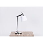 Podstawa lampy stołowej biurkowej ZYTA S TABLE ALUMINIOWA CZARNA - 3