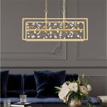 P0578-06C-V7V7 SPRING LAMPA WISZĄCA ZŁOTA/GOLD ZUMALINE - 2