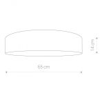 Plafon Turda 3xE27 złoty Ø65 8955 - 2