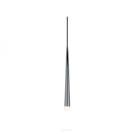 Lampa wisząca STYLO 1 AZ0117 Azzardo Nowoczesny i gustowny stożkowy zwis chrom