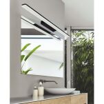 Kinkiet łazienkowy EPSILON 90 4000K AZ3350 Azzardo Czarny w kształcie listwy kończony w kolorze czarnym IP44  - 4