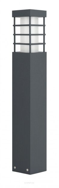 Lampa stojąca słupek ogrodowy RADO II 2 DG SU-MA 50 cm wysokości ciemny szary