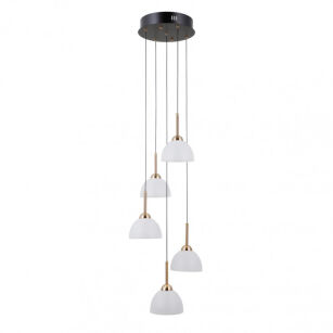 Lampa wisząca Montiela PND-34374-5-BK Italux