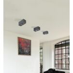 Plafon lampa sufitowa BRANT 2 SQUARE AZ2823 Azzardo Oprawa techniczna 2 źródła światła IP44 biała - 2