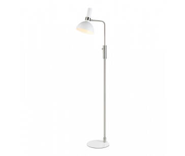 Lampa podłogowa Larry 107501 Markslojd skandynawska styl minimalistyczna biała