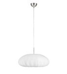 Lampa wisząca MIST 107940 Markslojd Nowoczesna biała tkanina 54 cm - 2