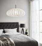 Lampa wisząca MIST 107940 Markslojd Nowoczesna biała tkanina 54 cm - 4