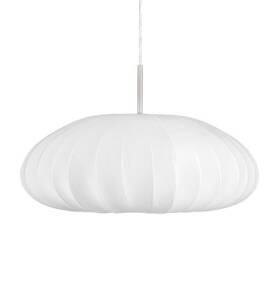 Lampa wisząca MIST 107940 Markslojd Nowoczesna biała tkanina 54 cm