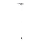 Lampa wisząca SHALLOW 0054.30.BI  Vivida International Biała kula 8 cm LED - 4