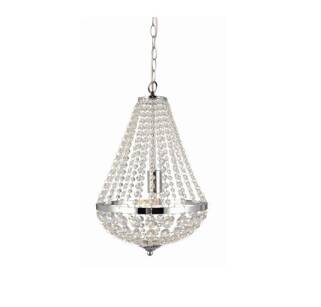 Lampa wisząca GRÄNSÖ 104889  Markslojd glamour  chrom 30 cm