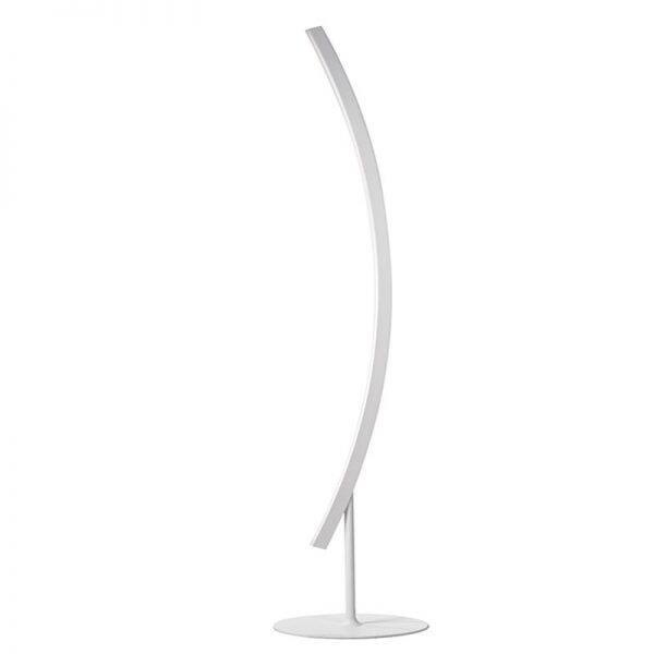 Lampa podłogowa BOW 0041.50.BI Vivida International Łuk biały 175 cm