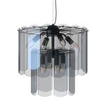 MD3523-8M-EBCN NIRA LAMPA WISZĄCA CZARNA/BLACK ZUMALINE - 2