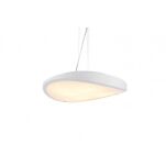 Lampa wisząca CIRCULO 58 AZ0989 Azzardo Wykonana z metalu w kolorze białym funkcjonalna - 2