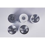 Lampa sufitowa plafon BROSS 2 AZ2136 Azzardo 2 połączone tuby z ruchomym źródłem światła  czarna - 2