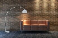 Lampa podłogowa GIO ECO AZ2408 Azzardo Łukowa lampa stojąca biała - 5