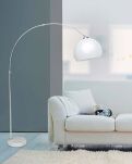 Lampa podłogowa GIO ECO AZ2408 Azzardo Łukowa lampa stojąca biała - 4